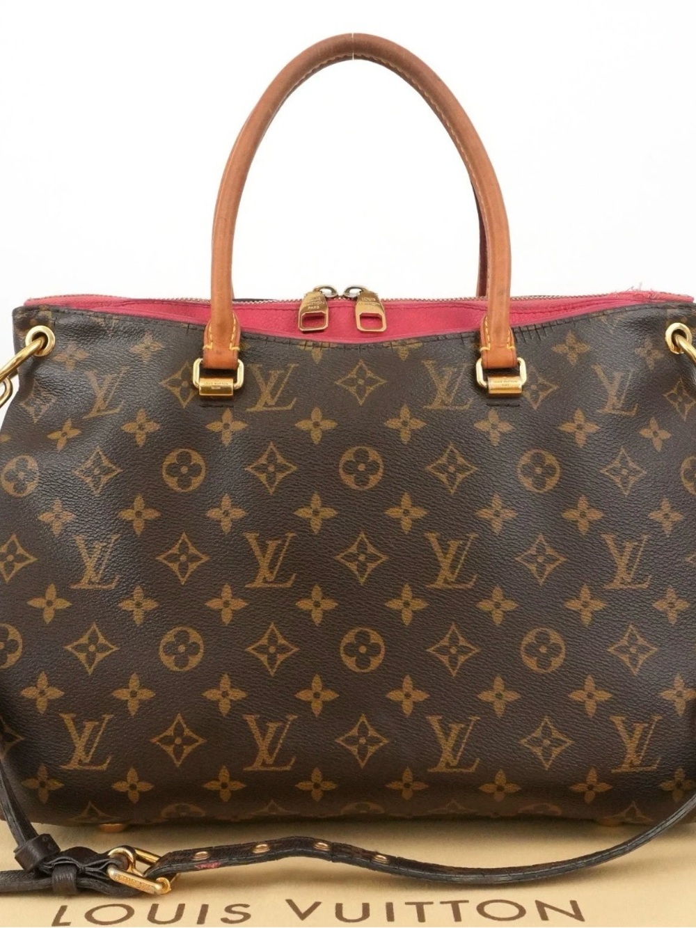 Louis Vuitton Pallas Monogram Cerise